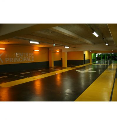 Résine de sol polyuréthane parking et garage