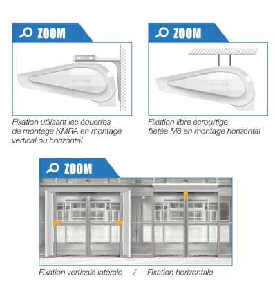 Rideau d'air design