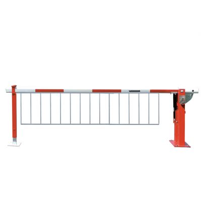 Ridelle de protection sous lisse pour barrière levante Premium