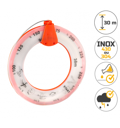 Rouleau collier de serrage inox