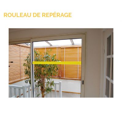 Rouleau de repérage surfaces vitrées