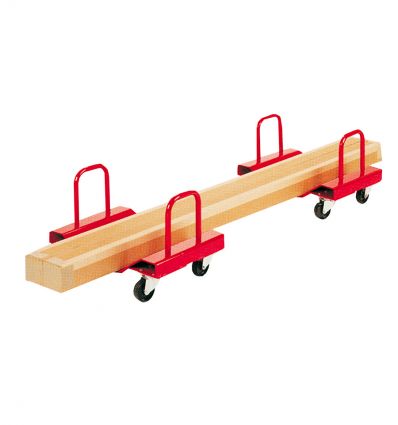 Rouleurs incurvés pour charge longue 1000 kg