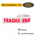 Ruban adhésif Fragile
