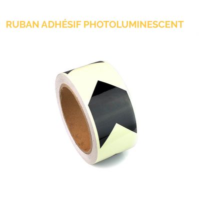 Ruban adhésif photoluminescent 4 heures de lumière