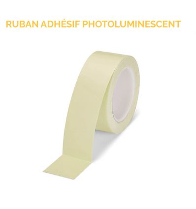 Ruban adhésif photoluminescent 4 heures de lumière