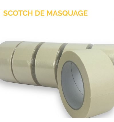 Ruban de masquage adhésif pour marquage au sol