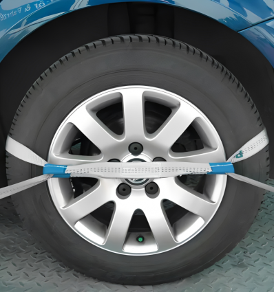 Sangle arrimage roue voiture 2 boucles
