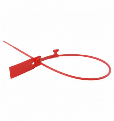 Scellé en plastique insert métallique avec ou sans tear off