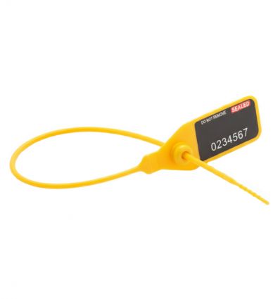 Scellé en plastique insert métallique