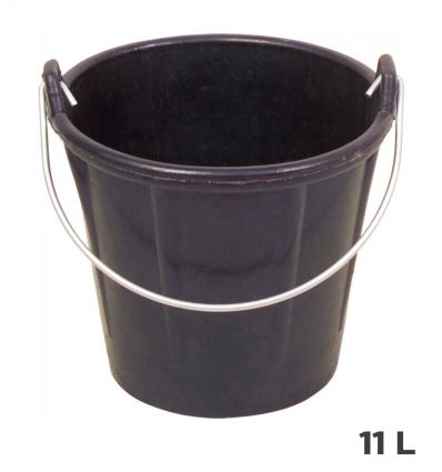 Seau caoutchouc 11l