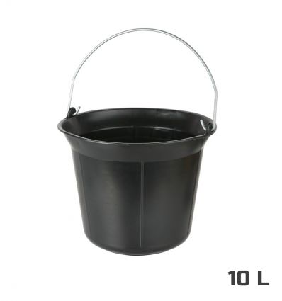 Seau de maçon 10l plastique