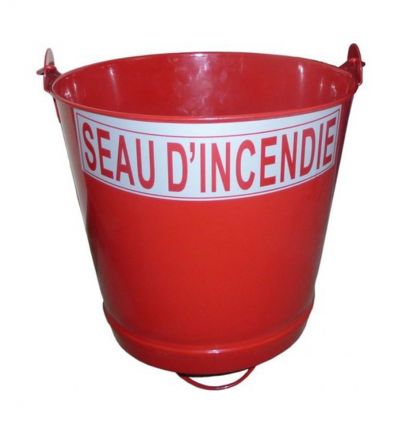 Seau incendie