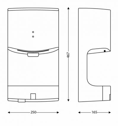 Sèche-mains JVD Airwave