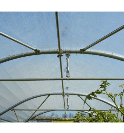Serre Tunnel Professionnelle Renforcée Largeur 4 m