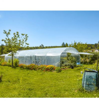 Serre Tunnel Professionnelle Renforcée Largeur 6 m