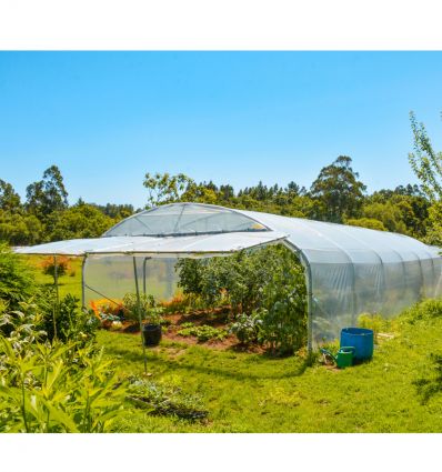 Serre Tunnel Professionnelle Renforcée Largeur 6 m