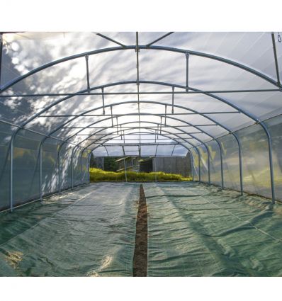 Serre Tunnel Professionnelle Renforcée Largeur 6 m