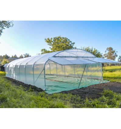 Serre Tunnel Professionnelle Renforcée Largeur 6 m