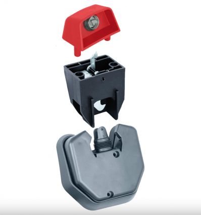 Serrure pour conteneur poubelle