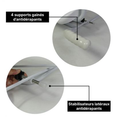 Siège de bain pivotant