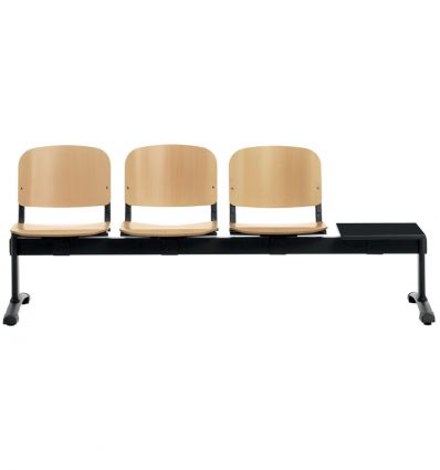 Siège sur Poutre assise bois