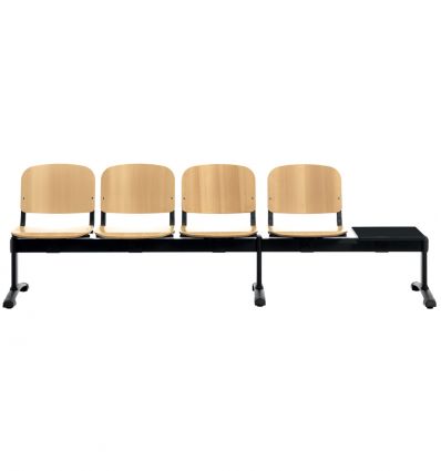 Siège sur Poutre assise bois