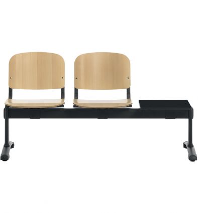 Siège sur Poutre assise bois