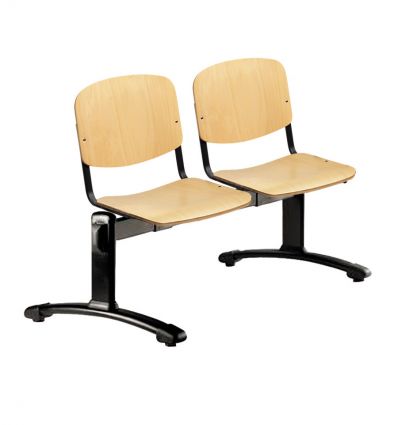 Siège sur Poutre assise bois