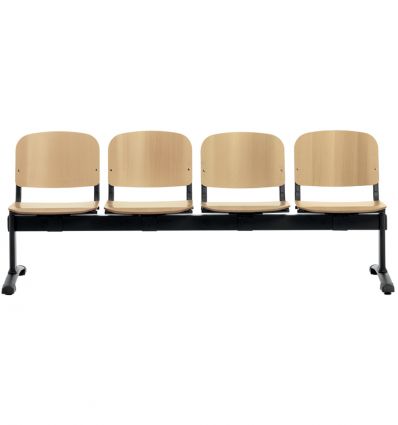 Siège sur Poutre assise bois