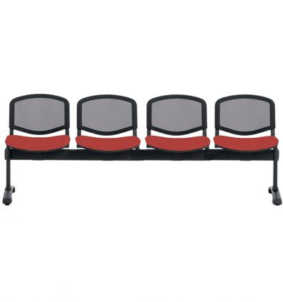 Siège sur poutre assise tissu
