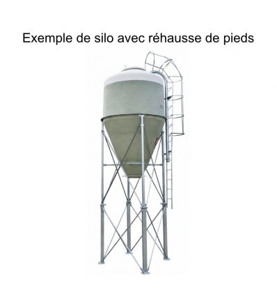 Silo en polyester 6 à 31 m3