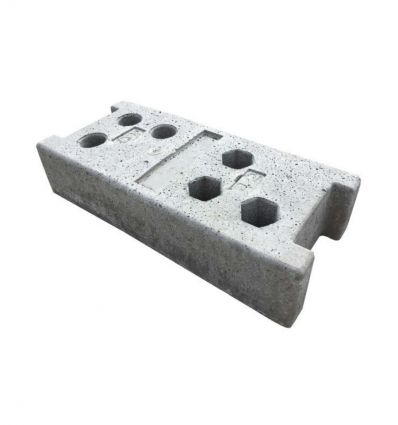 Plot Béton pour Clôture de Chantier