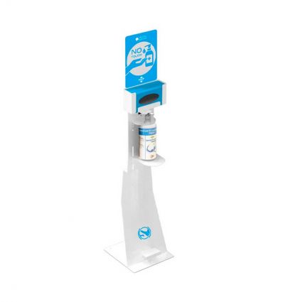 Station Gel Hydroalcoolique avec Masque