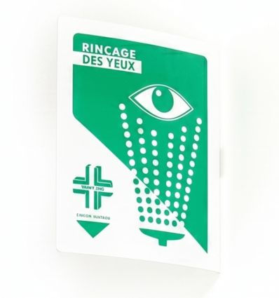 Station oculaire solution saline et pH neutre