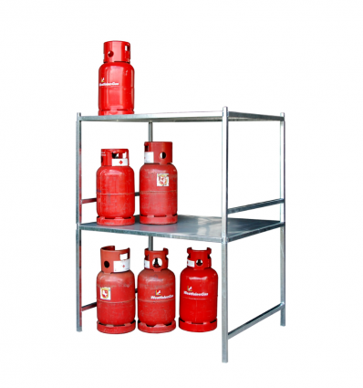 Etagère bouteilles de gaz extérieur