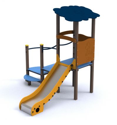 Structure de Jeu escalier en plateforme 1 à 6 ans