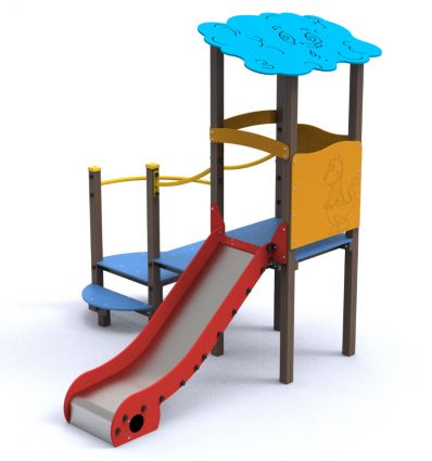 Structure de Jeu escalier en plateforme 1 à 6 ans