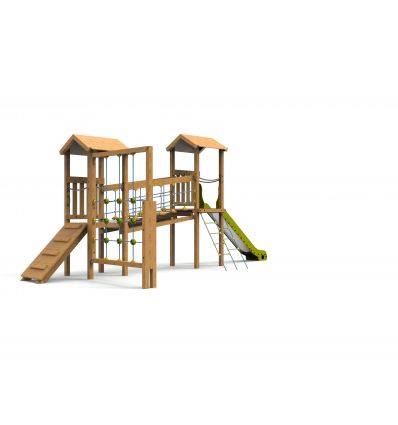 Parcours de Jeux en Bois 3 à 12 ans