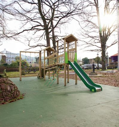 Parcours de Jeux en Bois 3 à 12 ans