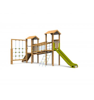 Parcours de Jeux en Bois 3 à 12 ans