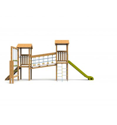 Parcours de Jeux en Bois 3 à 12 ans