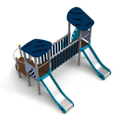 Structure de Jeux Acier galvanisé