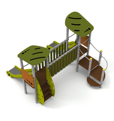Structure de Jeux Acier galvanisé