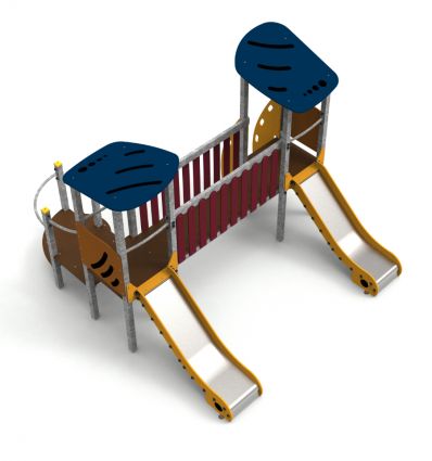 Structure de Jeux Acier galvanisé