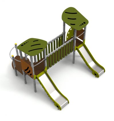 Structure de Jeux Acier galvanisé