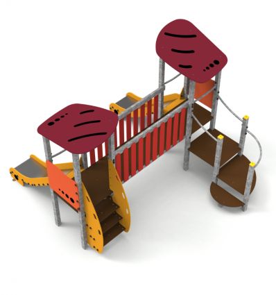 Structure de Jeux Acier galvanisé