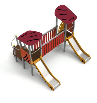 Structure de Jeux Acier galvanisé
