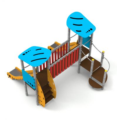 Structure de Jeux Acier galvanisé