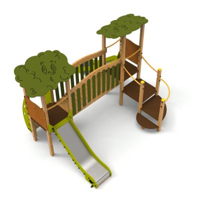 Structure de Jeux Extérieur Bois