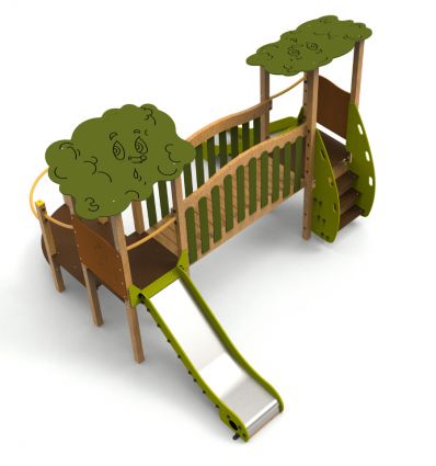Structure de Jeux Extérieur Bois